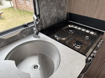 2026 Coachman VIP 545 caravan kitchen sink